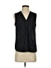 Vince Camuto 100% Polyester Polka Dots Black Sleeveless Blouse Size XS - photo 1