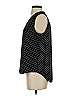 Vince Camuto 100% Polyester Polka Dots Black Sleeveless Blouse Size XS - photo 5