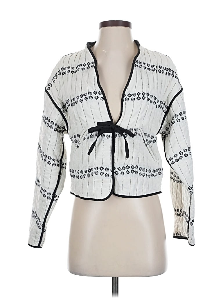 Pre-owned Zara Jacket In White