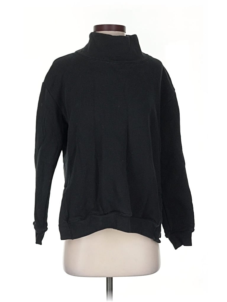 Pre-owned Banana Republic Turtleneck Sweater In Black