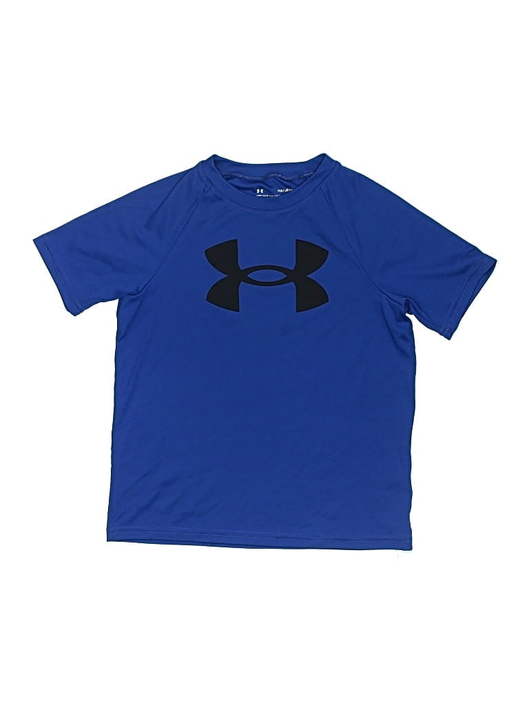 Pre-owned Under Armour Kids' Active T-shirt In Blue