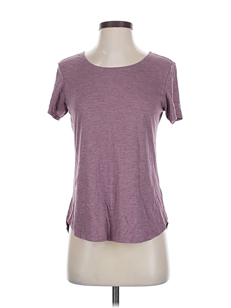 Pre-owned Bally Total Fitness Short Sleeve T-shirt In Purple