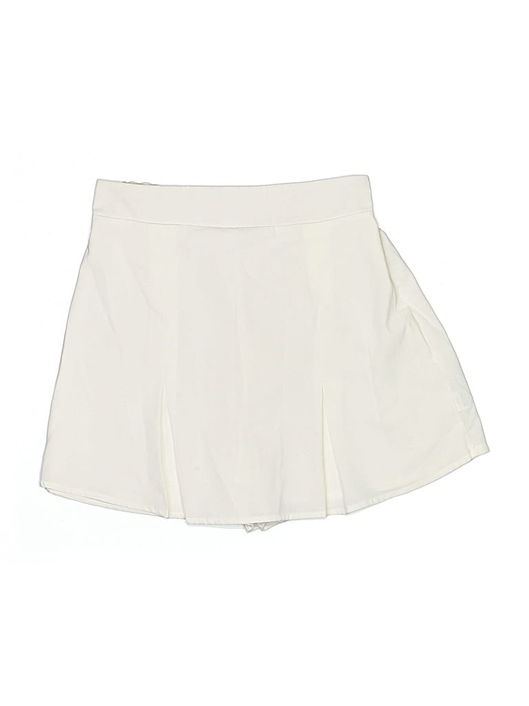 Pre-owned Fashion Nova Skort In White