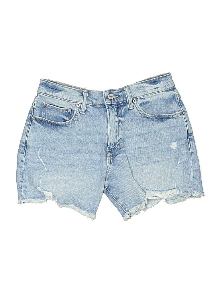 Pre-owned Lucky Brand Denim Shorts In Blue