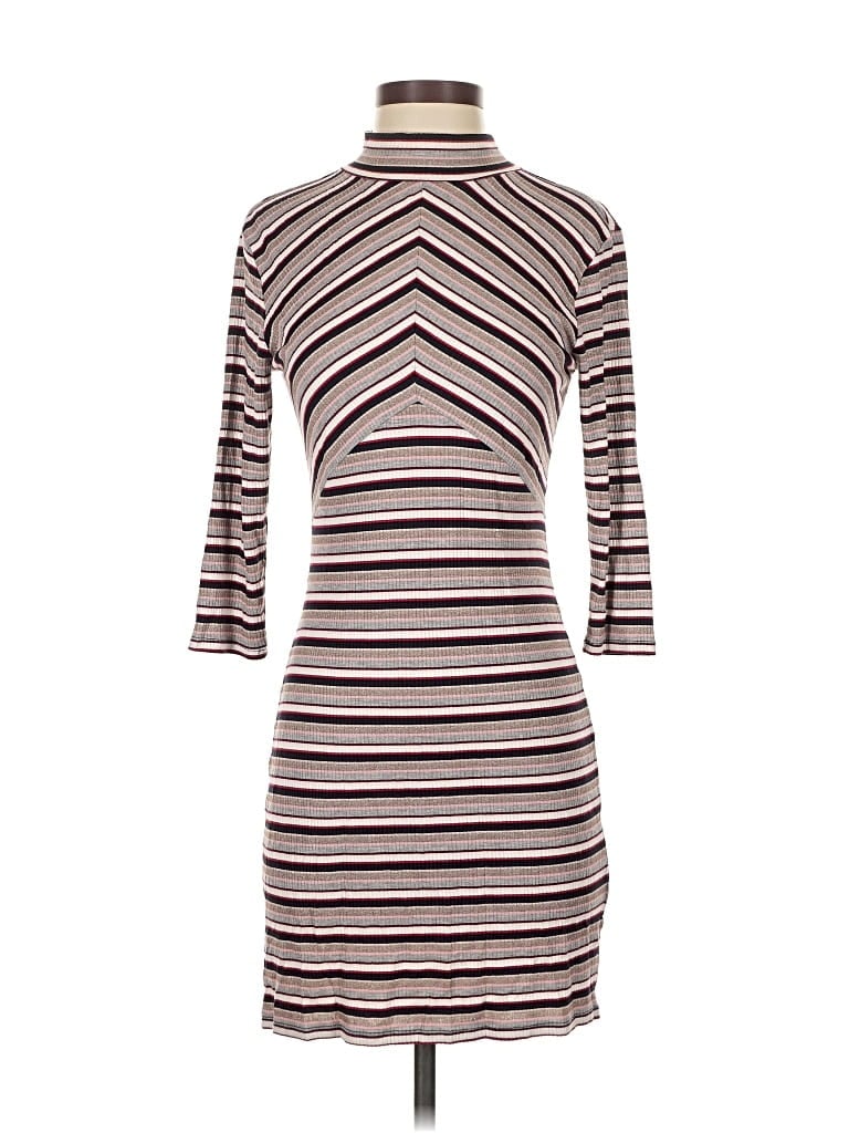 Pre-owned Minkpink Casual Dress In Brown