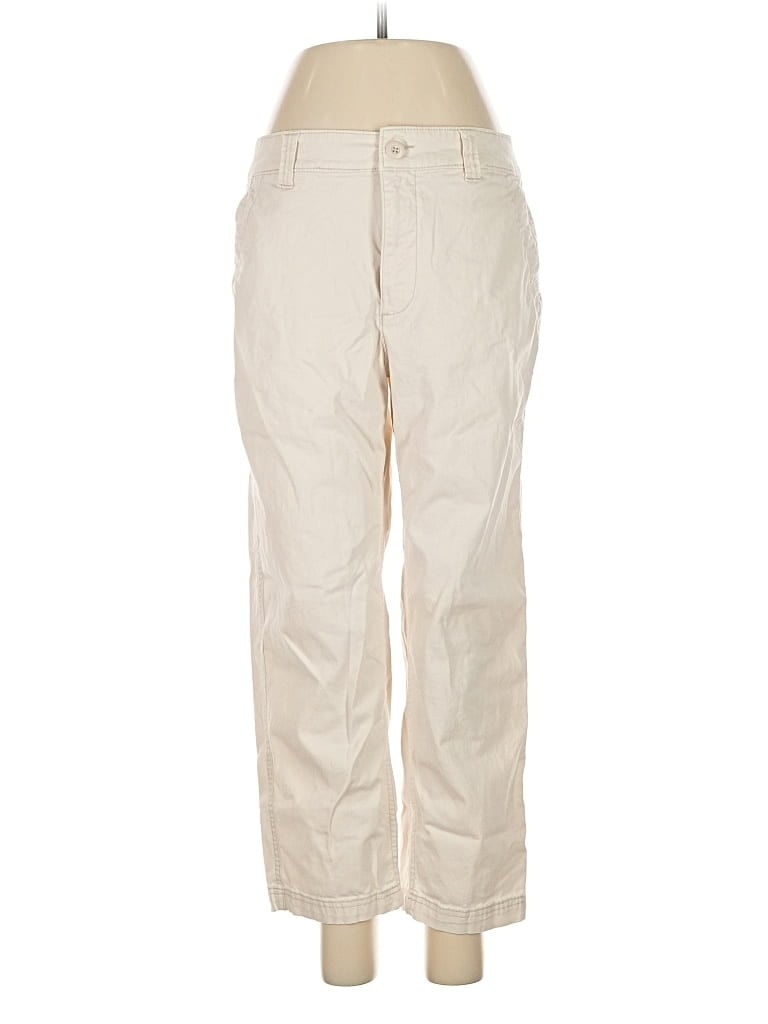 Pre-owned Old Navy Khaki Pant In White