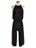 Wisp Polka Dots Black Jumpsuit Size 4 - photo 2