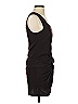 ALLSAINTS Spitalfields 100% Polyester Brown Cocktail Dress Size 2 - photo 4