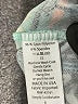 Lularoe Print Teal Casual Skirt Size L - photo 5