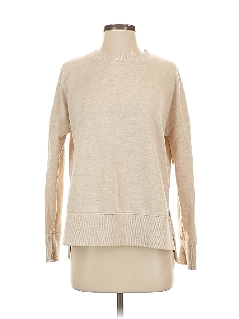 Pre-owned Time And Tru Pullover Sweater In Brown