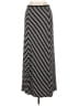 Max Studio Stripes Black Casual Skirt Size L - photo 2