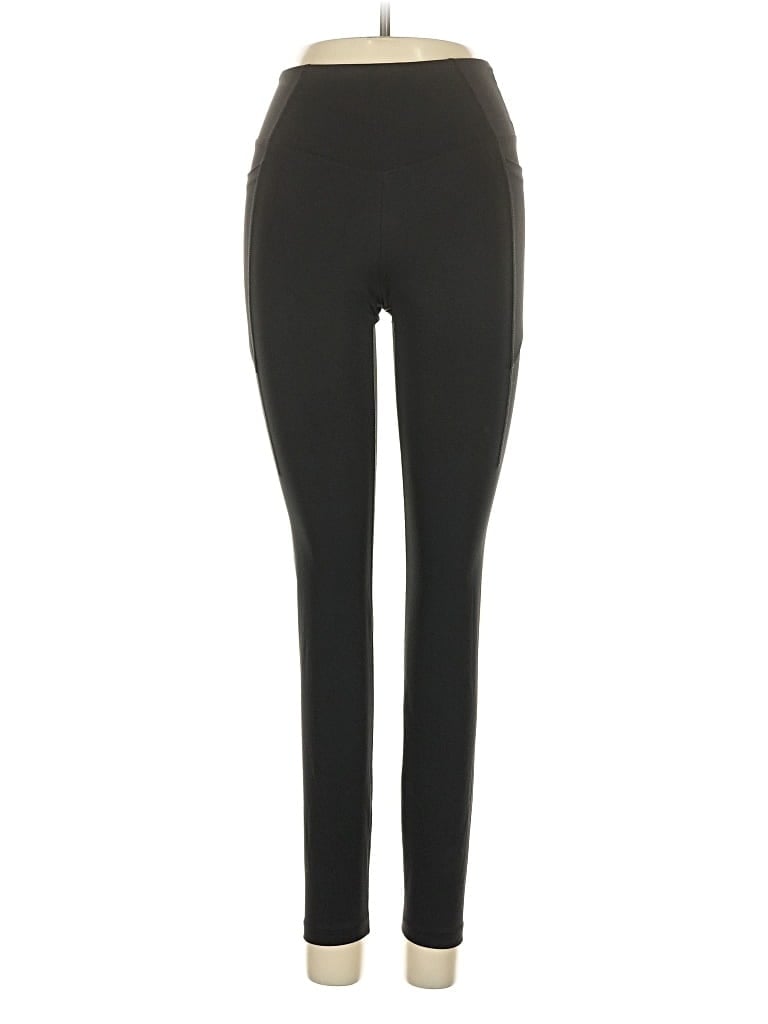 Pre-owned Victoria's Secret Pink Active Pants In Black