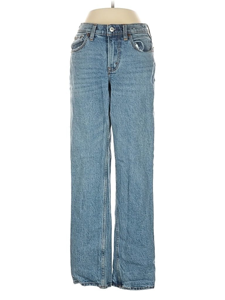 Pre-owned Abercrombie & Fitch Jeans In Blue