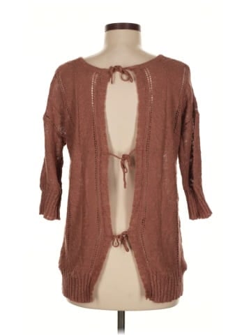Knitted & Knotted Pullover Sweater (view 2)