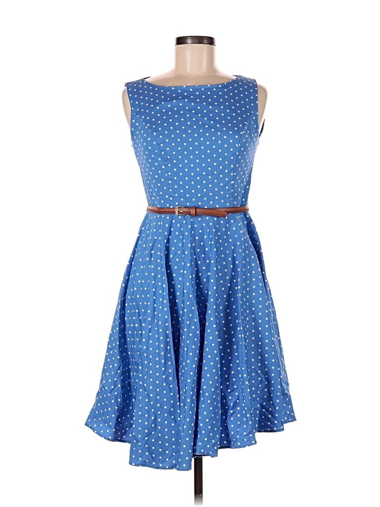 Pre-owned Grace Karin Casual Dress In Blue