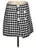 MNG Checkered-gingham Blue Casual Skirt Size 8 - photo 1