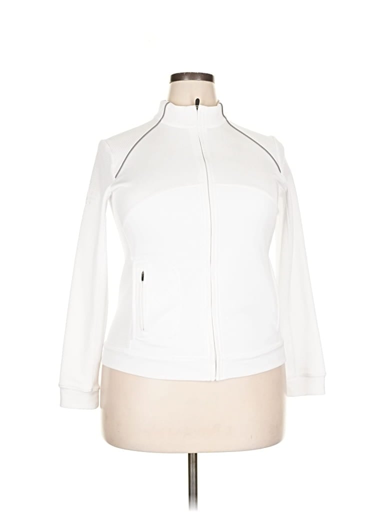 Pre-owned Assorted Brands Track Jacket In White