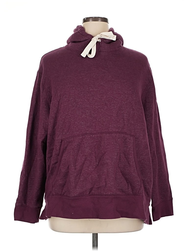 Pre-owned Member's Mark Pullover Hoodie In Burgundy
