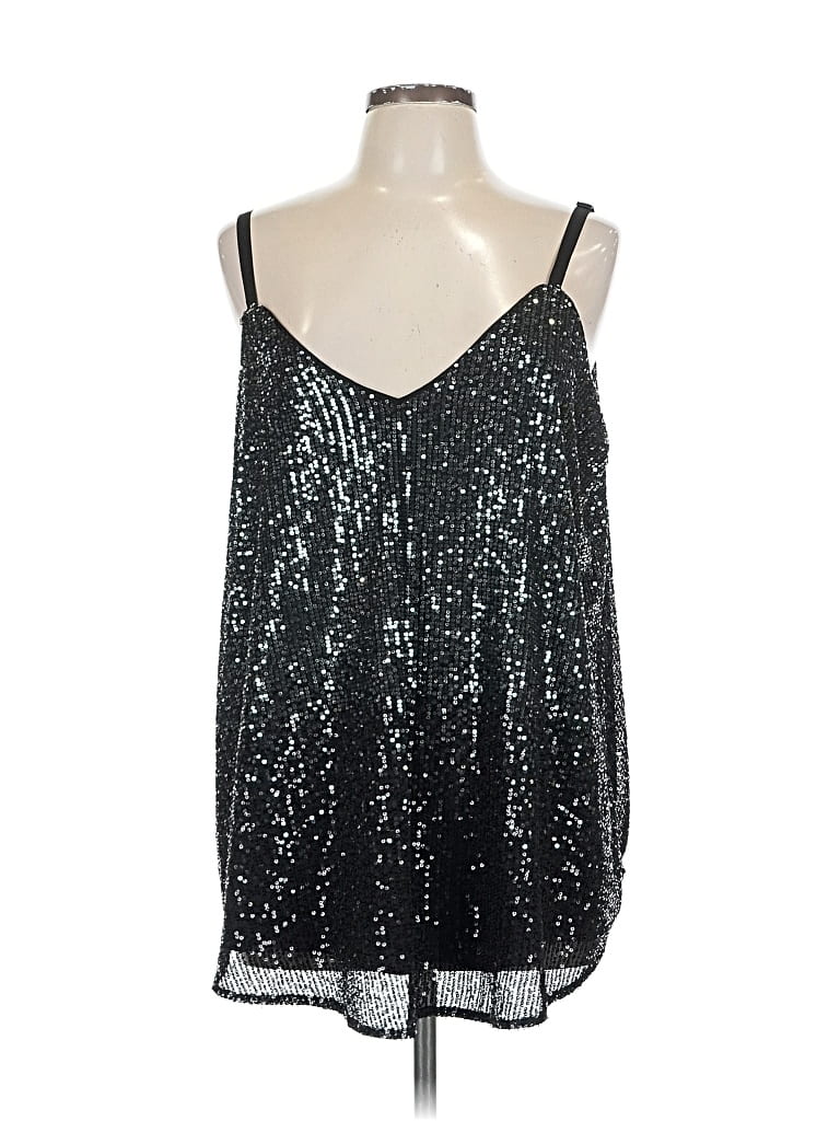 Pre-owned Torrid Sleeveless Blouse In Black