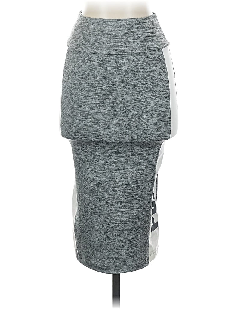 Pre-owned Puma Casual Skirt In Gray