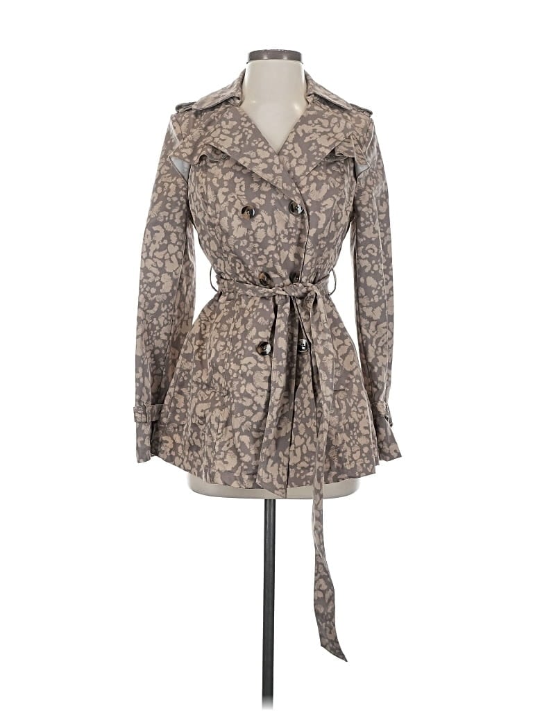 Pre-owned Daughters Of The Liberation Trenchcoat In Brown