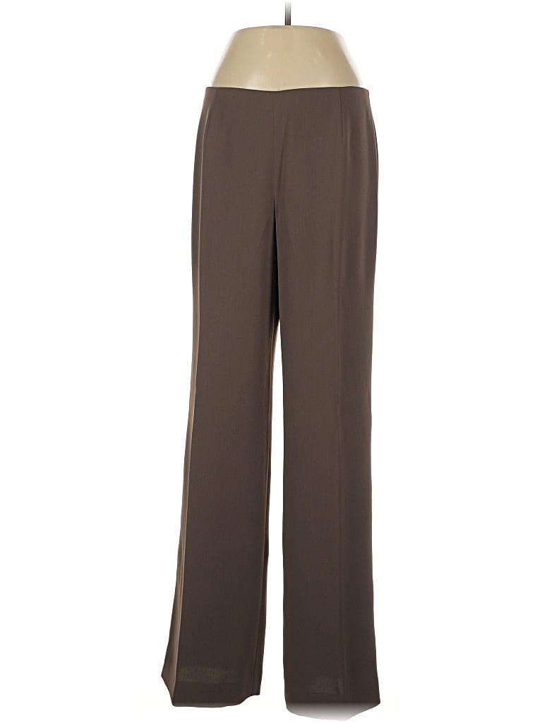 Pre-owned Yansi Fugel Dress Pants In Brown