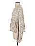 Fate 100% Acrylic Animal Print Tan Pullover Sweater Size S - photo 5