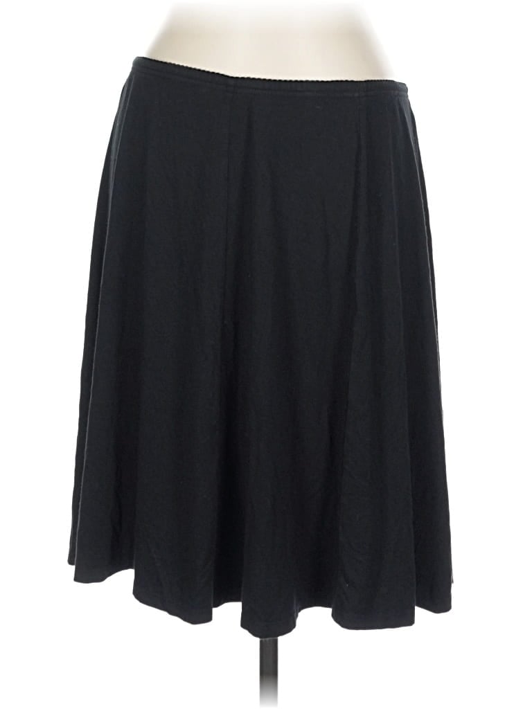 Pre-owned Jjill Casual Skirt In Black