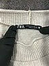 Zara Gray Ivory Casual Dress Size S - photo 6