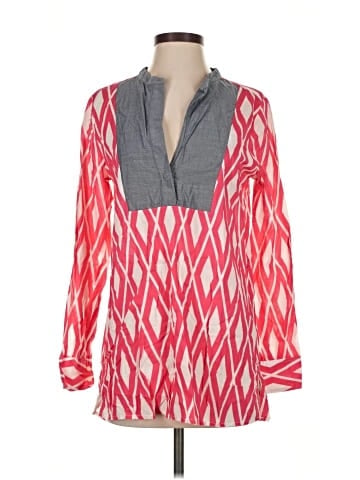 J.Crew Factory Store Long Sleeve Blouse (view 1)