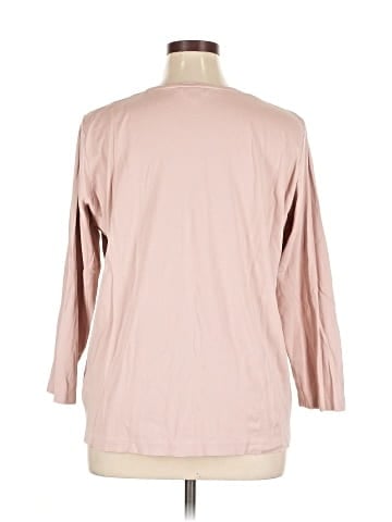 Ulla Popken 3/4 Sleeve T-Shirt (view 2)