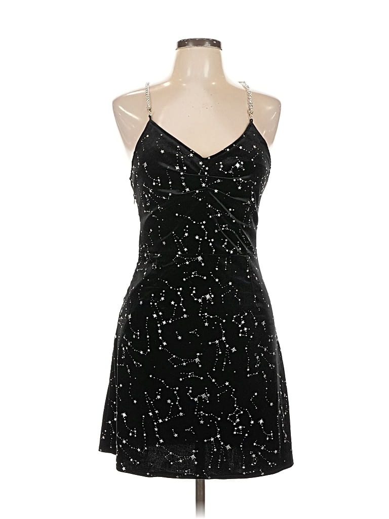 Pre-owned Assorted Brands Cocktail Dress In Black