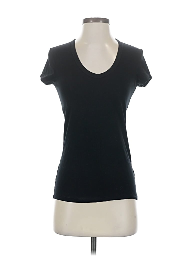 Pre-owned Banana Republic Factory Store Short Sleeve T-shirt In Black