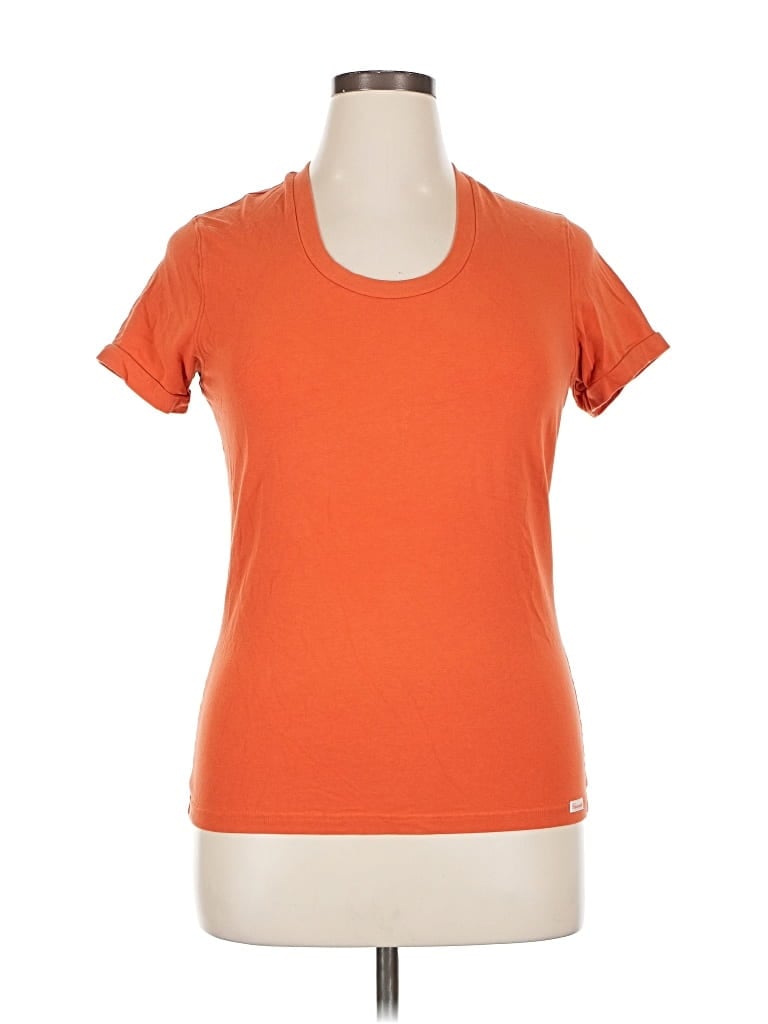 Pre-owned Façonnable Active T-shirt In Orange