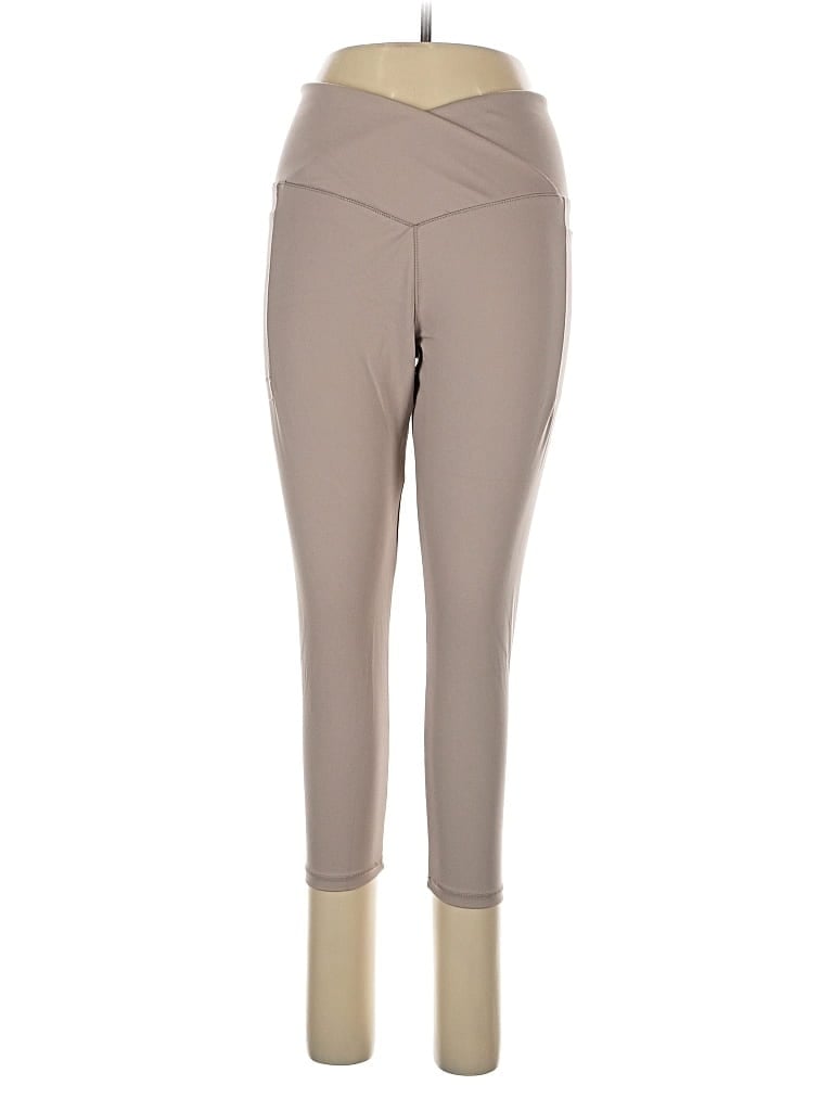 Pre-owned Danskin Active Pants In Brown