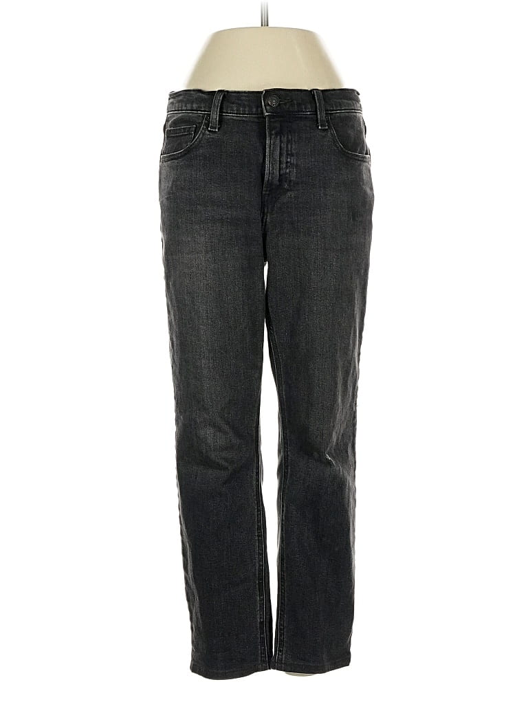 Pre-owned Uniqlo Jeans In Black