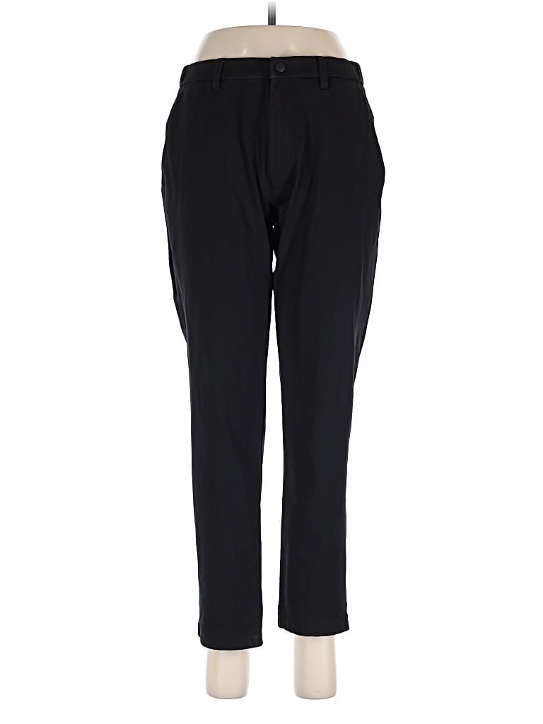 Pre-owned Uniqlo Casual Pants In Black