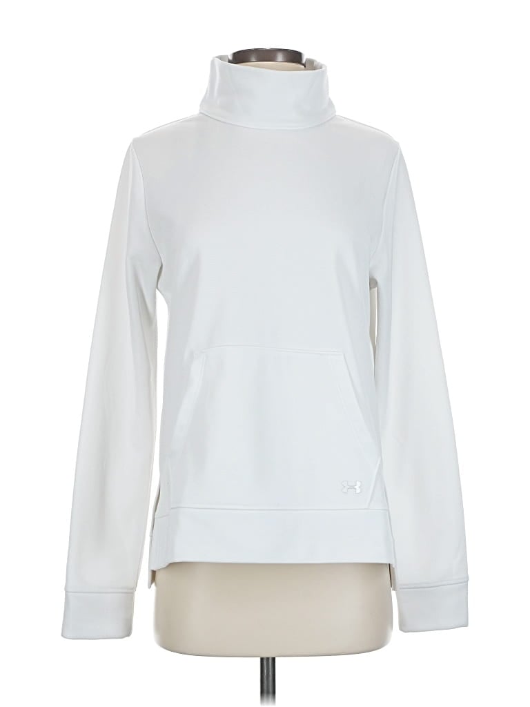 Pre-owned Under Armour Sweatshirt In White