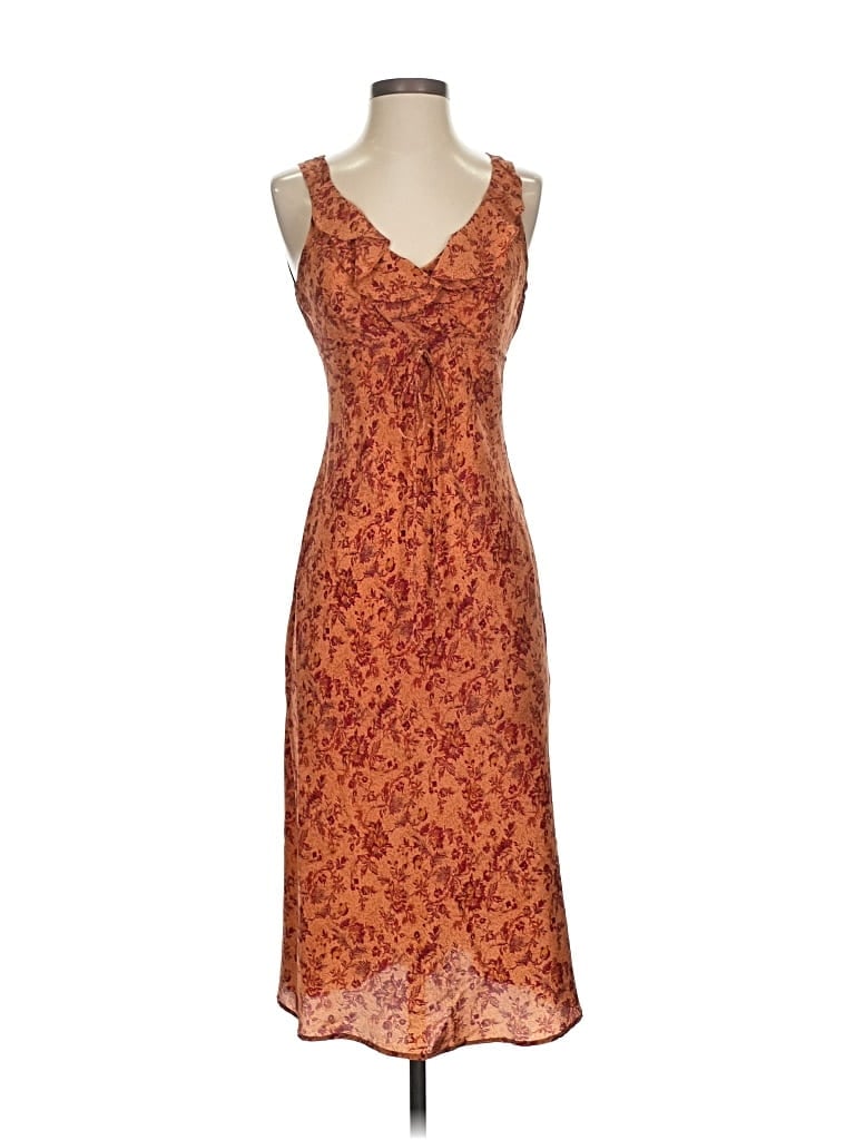 Pre-owned Plenty By Tracy Reese Cocktail Dress In Brown