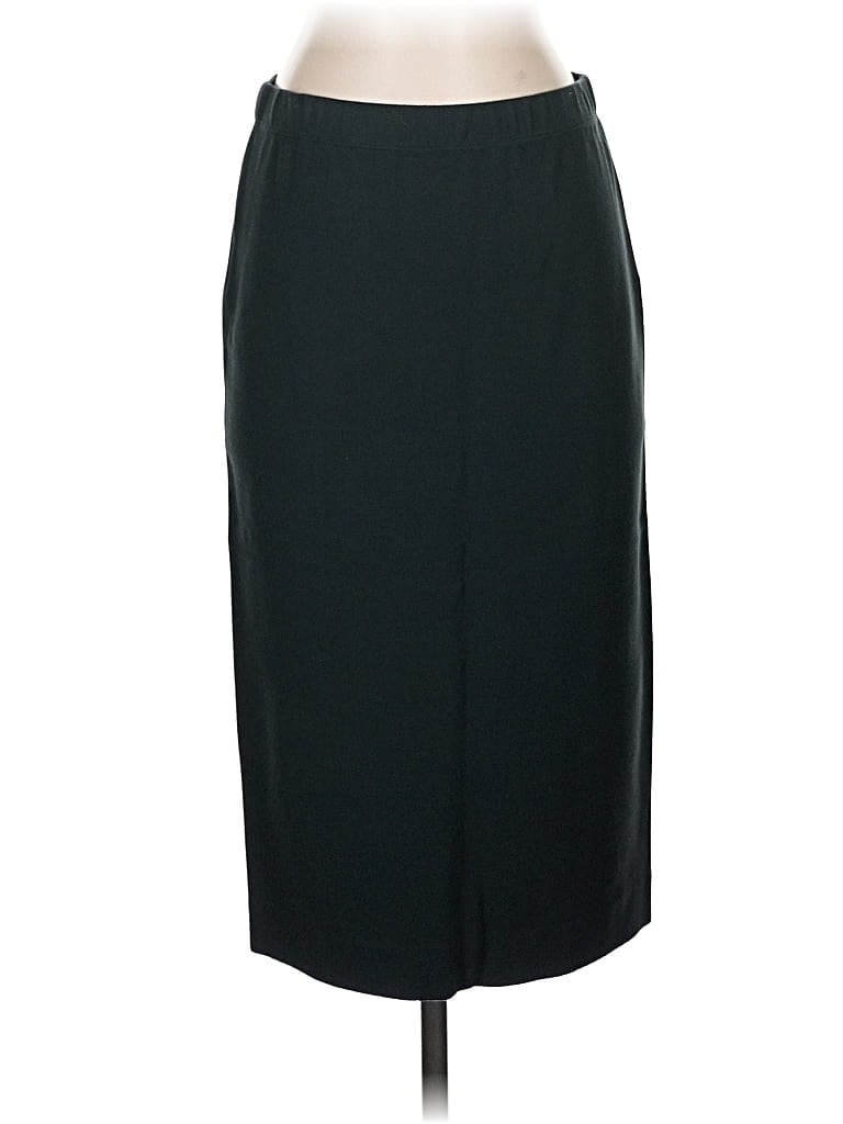 Pre-owned Per Se By Carlisle Formal Skirt In Green