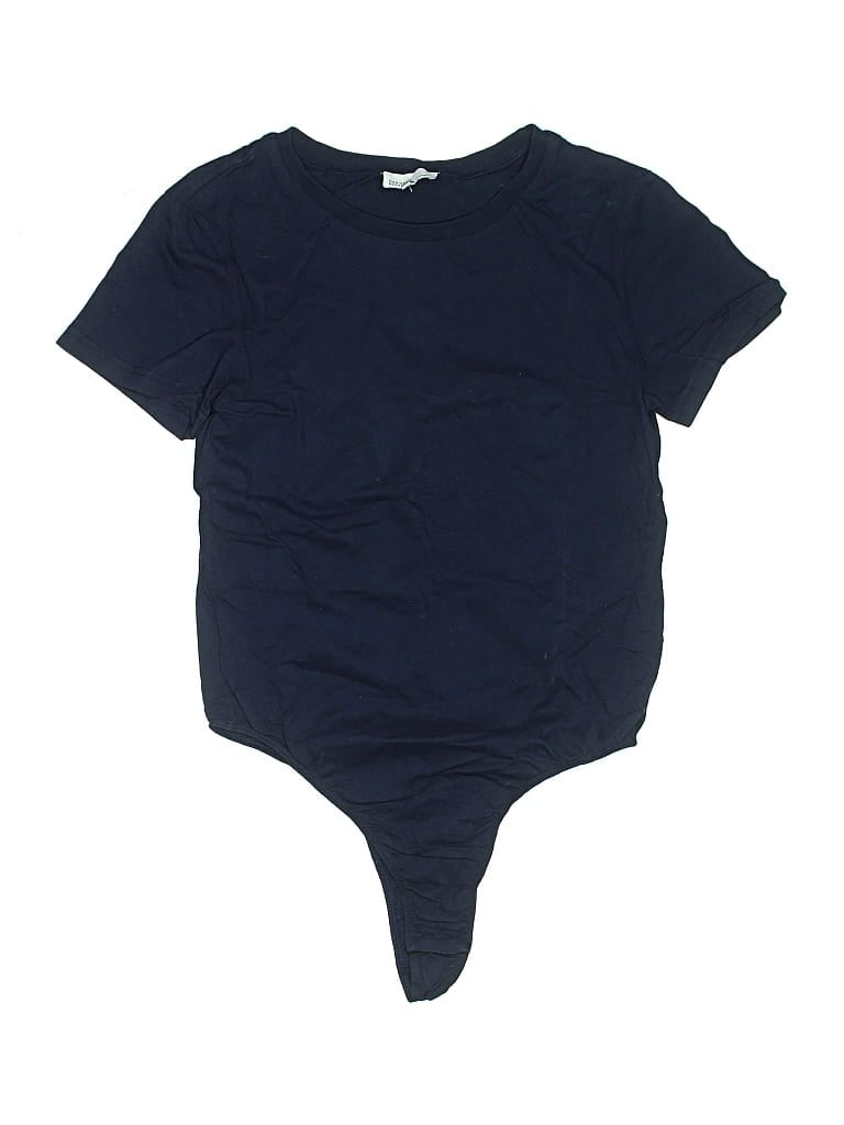 Pre-owned Danielle Bernstein Bodysuit In Blue