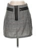 SEEK The Label Houndstooth Gray Casual Skirt Size S - photo 1
