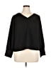 Calvin Klein 100% Polyester Black 3/4 Sleeve Blouse Size XL - photo 1