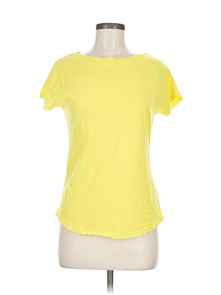 Pre-owned Boden Short Sleeve T-shirt In Yellow
