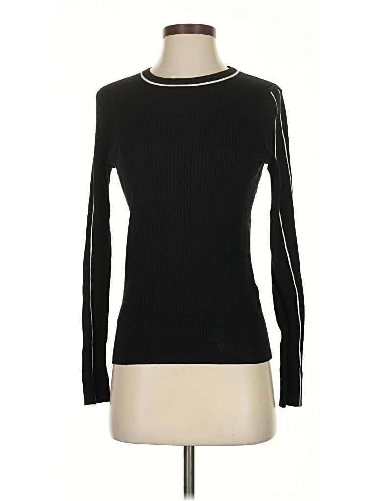 Pre-owned Banana Republic Turtleneck Sweater In Black