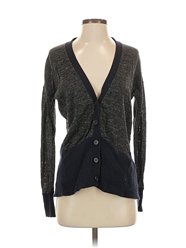 Pre-owned Madewell Cardigan Sweater In Gray