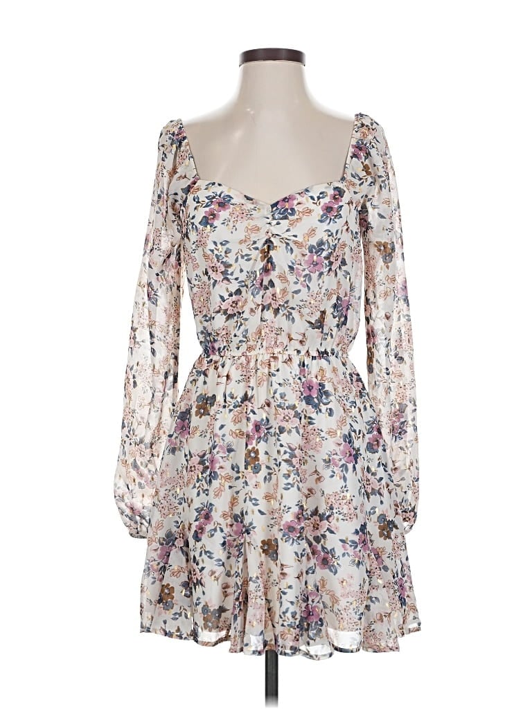 Pre-owned Row A Cocktail Dress In White