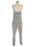 Banana Republic Animal Print Gray Jumpsuit Size 0 - photo 2