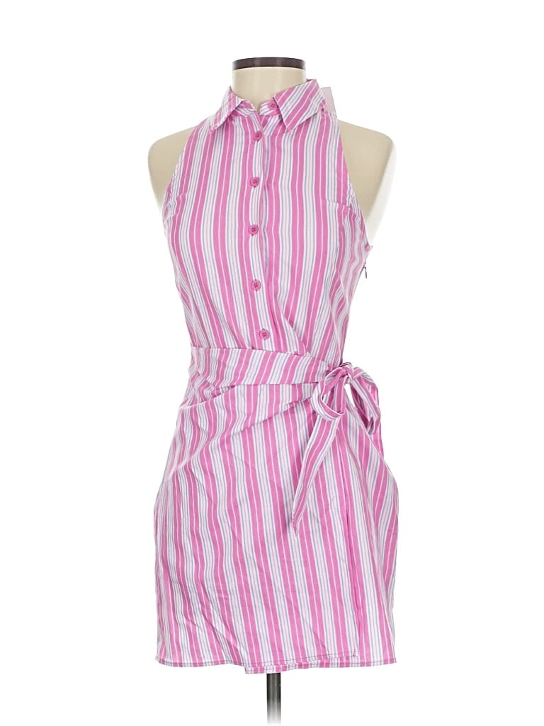 Mng Casual Dress In Pink