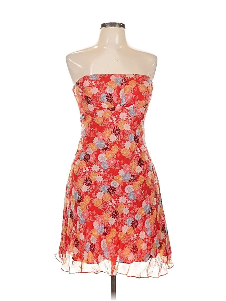 Pre-owned Shoshanna Cocktail Dress In Orange